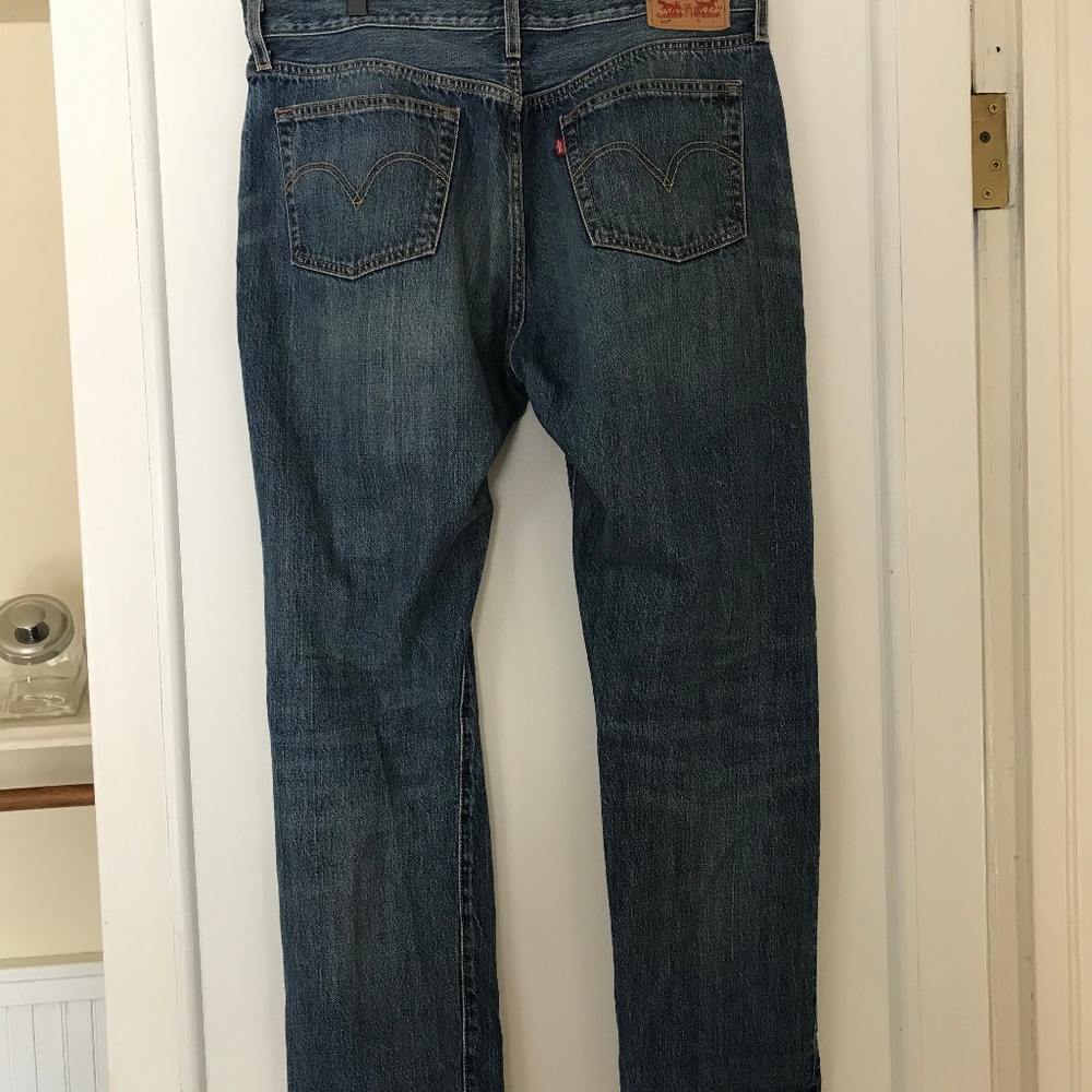 Levi 501 High Rise Straight Leg